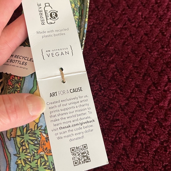 🪴 *NWT* Sakroots Green-thumb Apron - Picture 6 of 6